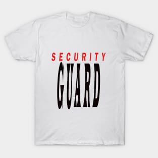 security guard T-Shirt